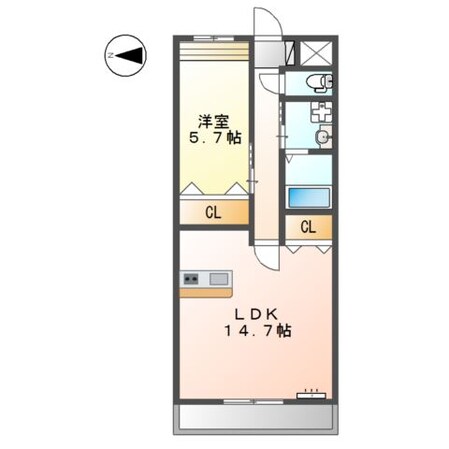 ロックフォルティの物件間取画像